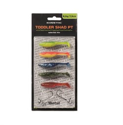 Kinetic Toddler Shad PT 7,5 cm/8,5 g - Selected Mix